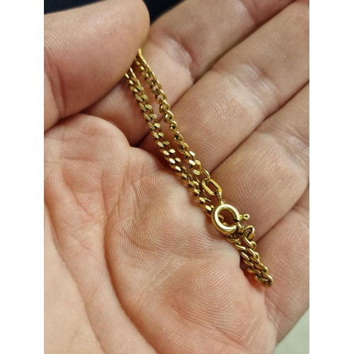 173c - 9ct Gold Necklace Chain - 8.9g