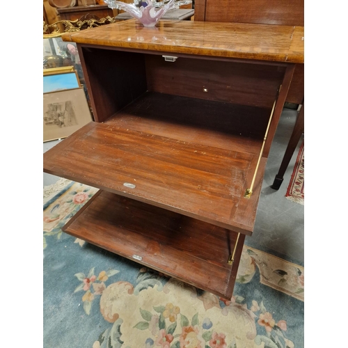 302 - 1940's Twin Storage Cabinet w/faux front drawers - 75x68x44cm