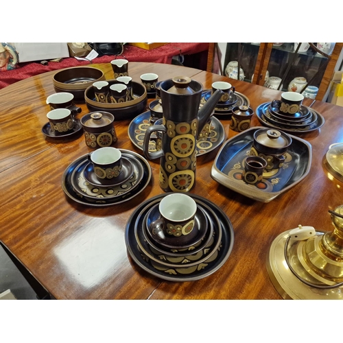 227a - Assortment of Denby Arabesque Tea and Dinner Wares