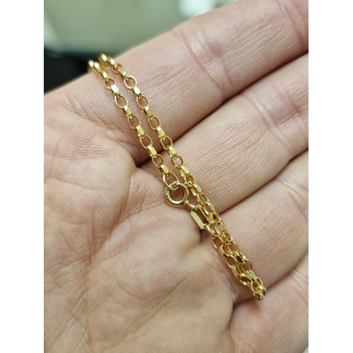 137 - 9ct Gold Necklace Chain, 5.9g