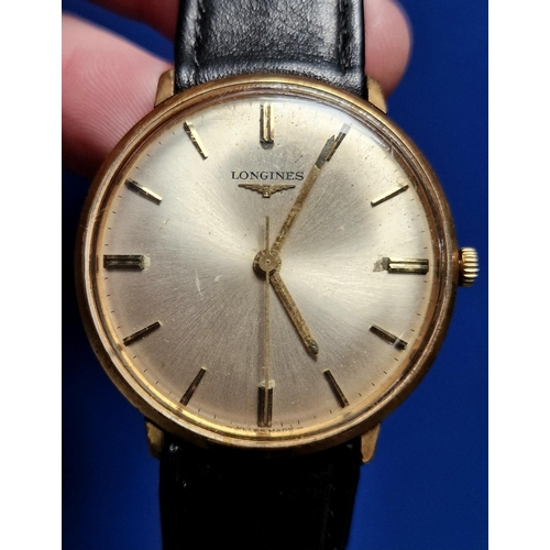 48 - Vintage Longines Swiss Designer Wristwatch Watch