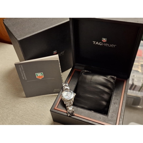 50 - Boxed Tag Heuer Ladies Link Diver Wristwatch Watch - DK9275, w/box & papers