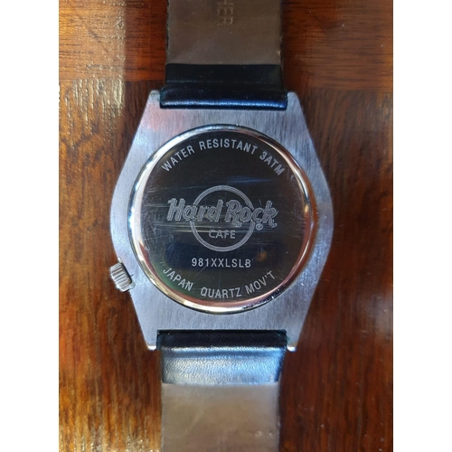 233 - Hard Rock Café Designer Wristwatch Watch - in good working order