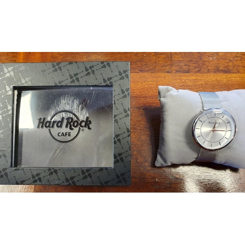 234 - Hard Rock Café Designer Wristwatch Watch - in good working order