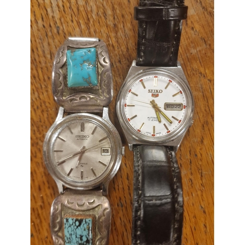 244 - Pair of Seiko Japanese Wristwatches Watch