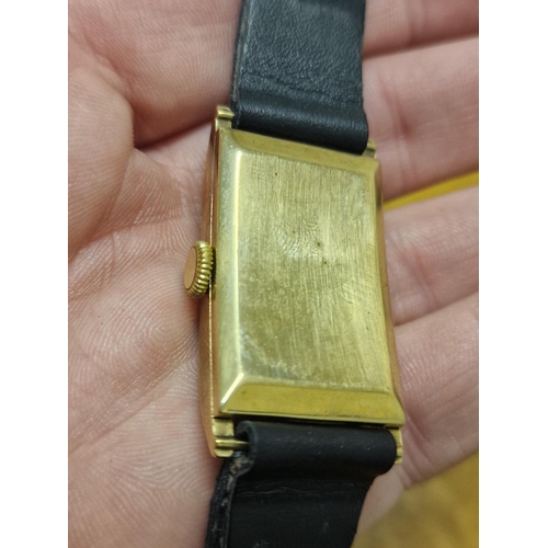 182 - Gold Vintage Ladies Wristwatch Watch - gold not tested, so could be yellow metal - In a lovely Origi... 