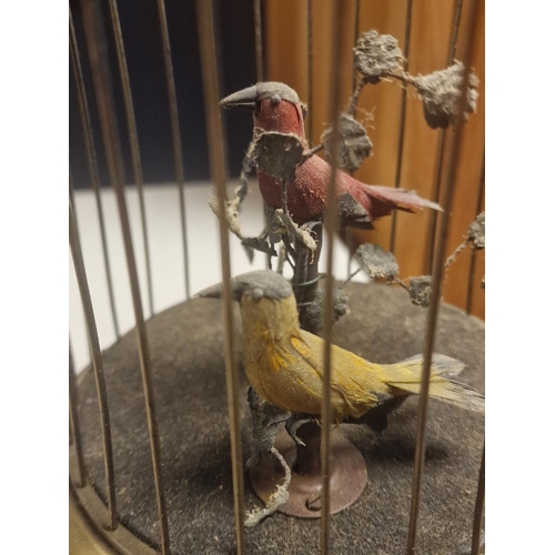 50 - Musical Birdcage Automaton, Swiss/German Origin possibly a Karl Griesbaum example - in working order... 