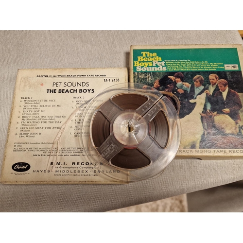 65 - Beach Boys Five Reel to Reel Tapes inc rare Pet Sounds - 60's Classic - Vinyl Record Interest