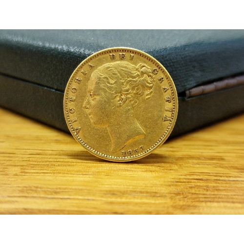 91 - Gold 22ct 1853 Full Sovereign Coin, 7.93g, unboxed