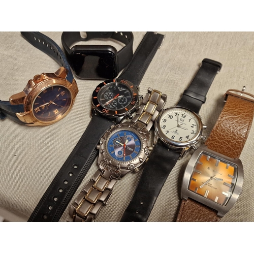 188a - Various Designer Watches, mostly working order, inc Emporio Armani