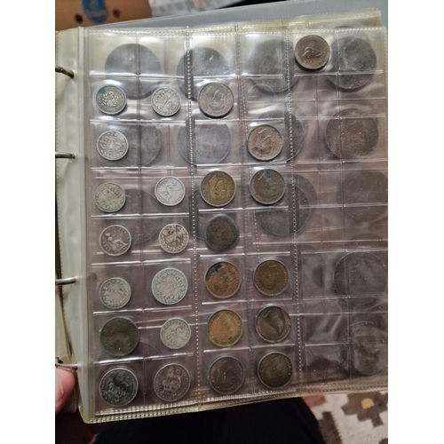 115 - Coin Collection, various, includes a number of pre-1946 Silver Coins further to photos