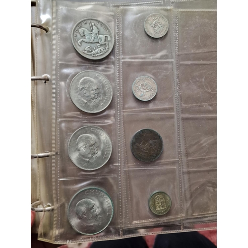 115 - Coin Collection, various, includes a number of pre-1946 Silver Coins further to photos