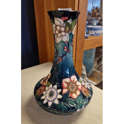 18 - Moorcroft 'Passion Fruit' Vase, marked 561 and by Rachel Bishop, 11.5