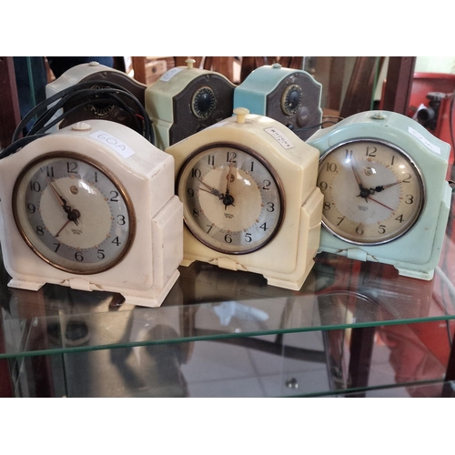 60a - Smith Sectric Trio of Electric Clocks
