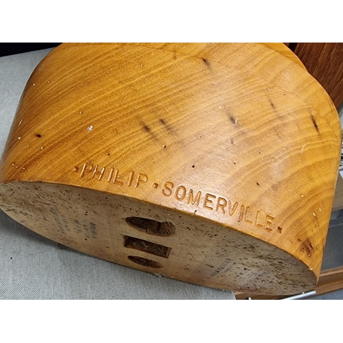 77 - Philip Somerville Designer Milliner's Hat Block - Royal Milliner to the Queen