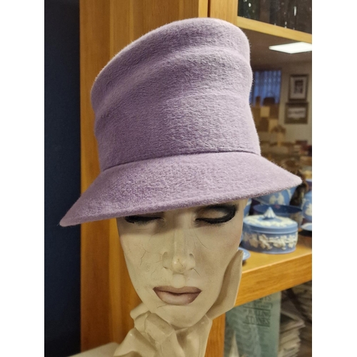 78 - Philip Somerville Designer Ladies' Hat - 26cm diameter x 17cm high