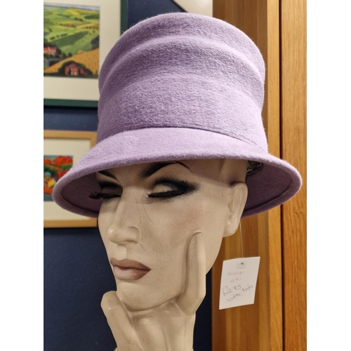 78 - Philip Somerville Designer Ladies' Hat - 26cm diameter x 17cm high