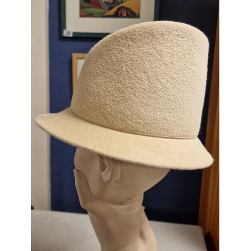 81 - Philip Somerville Designer Ladies' Hat - 28cm diameter x 17cm high