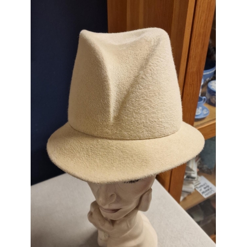 81 - Philip Somerville Designer Ladies' Hat - 28cm diameter x 17cm high