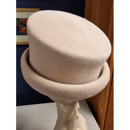 82 - Philip Somerville Designer Ladies' Hat - 24cm diameter x 15cm high