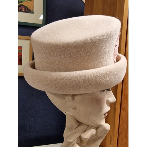 82 - Philip Somerville Designer Ladies' Hat - 24cm diameter x 15cm high