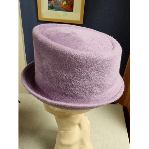 85 - Philip Somerville Designer Ladies' Hat - 23.5cm diameter x 13cm high