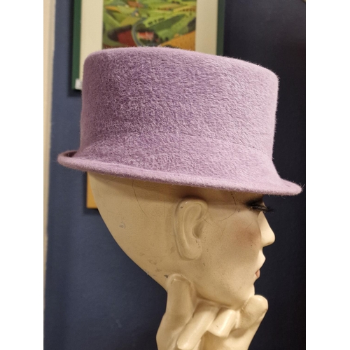 85 - Philip Somerville Designer Ladies' Hat - 23.5cm diameter x 13cm high