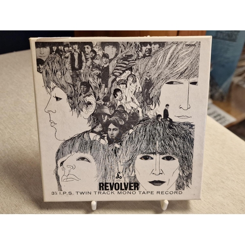 9a - Beatles Revolver Reel To Reel Tape - TA PMC 7009 - box and tape both in VGC