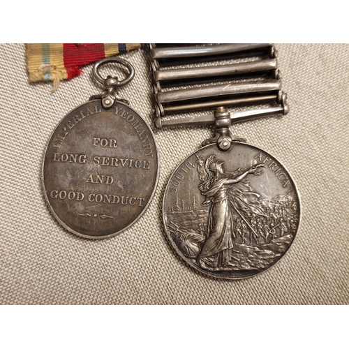 59f - Queens South Africa 1901 Medal (Transvaal, Orange Free State & Cape Colony) Boer War Medal + Imperia... 