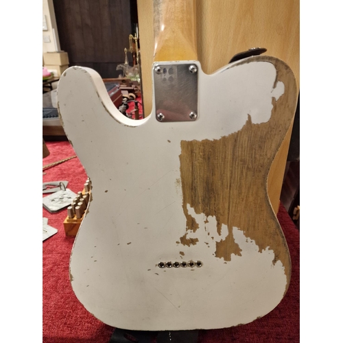 9d - Fender Style Telecaster (Partcaster), Roadworn look, made by Replica Guitars .co.uk