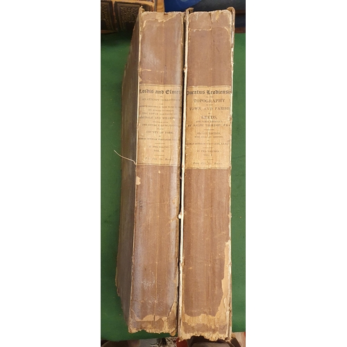 Thomas Dunham Whitaker Pair of Early Antiquarian Topographic Works Pair ...