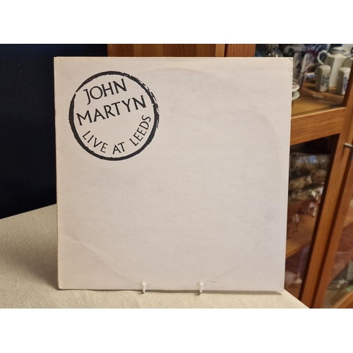 20c - John Martyn Folk Music Live at Leeds Vinyl Record Signed LP