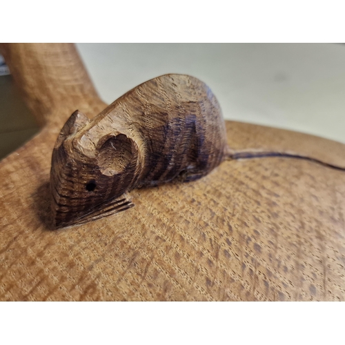 3 - Pre-1960's Mouseman Yorkshire Oak Cheeseboard