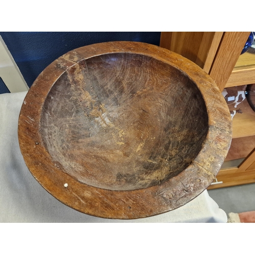 8 - Early African Wooden Water Bowl - purchased from Liberty of London in the 1970's