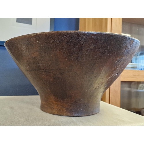 8 - Early African Wooden Water Bowl - purchased from Liberty of London in the 1970's