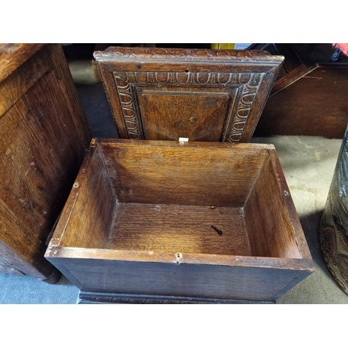 9 - Antique Church Religious Altar or Bible Box