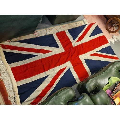 280 - Vintage Union Jack Flag - Very Large @ 105x214cm