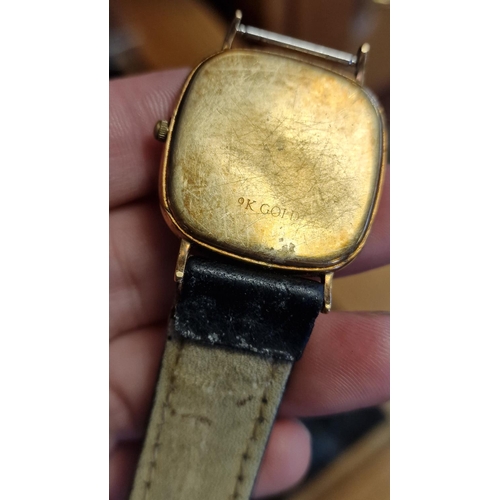 88 - 9ct Gold Vintage Rotary Wrist Watch - 24.1g