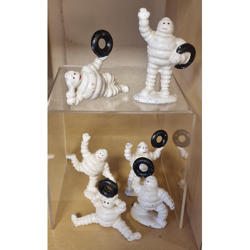 21k - Michelin Man Collection of Lead Miniature Figures