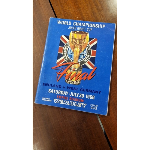 31h - 1966 Football England World Cup Final Programme