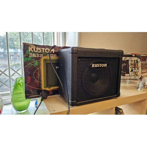 35j - Kustom Guitar Amplifer Boxed - working order