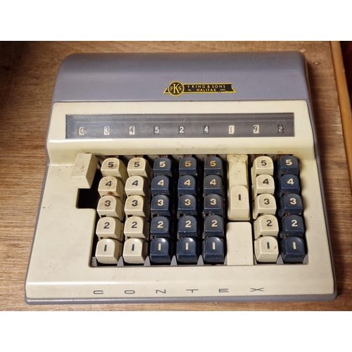 323 - F King & Sons of Halifax Contex Calculator Shop Till