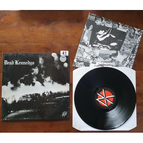 41 - Dead Kennedys 'Fresh Fruit for Rotting Vegetables' Vinyl LP Album (Cherry Red, BRED10) First Pressin... 