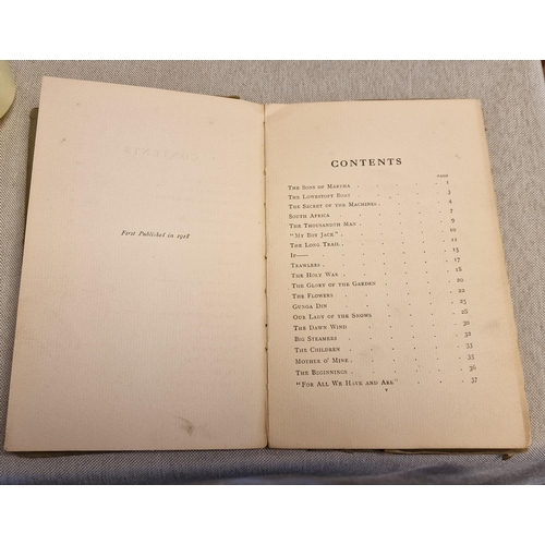 49f - Rudyard Kipling Twent Poems 1918 First Edition, plus Lewis Carroll Alice Through the Looking Glass F... 