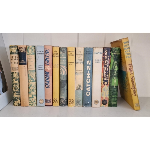 49g - Various 1950's Reprint Society Books inc Graham Greene, Hemingway, Doctor Zhivago & Everest/Mountain... 