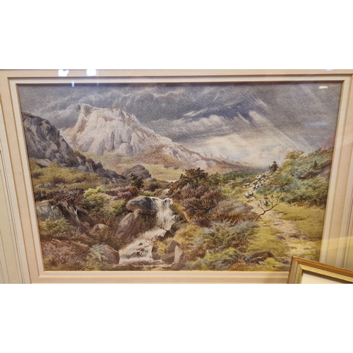 71f - John Sowden (1838-1926) Yorkshire Bradford Artist Trio of Original Artworks