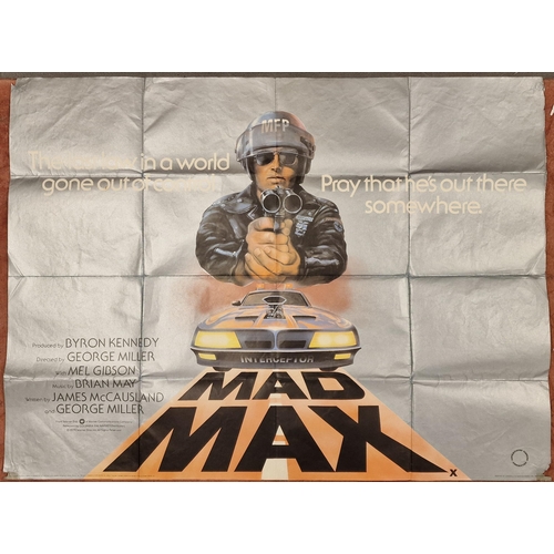 49i - Mad Max Classic Quad Film Movie Poster