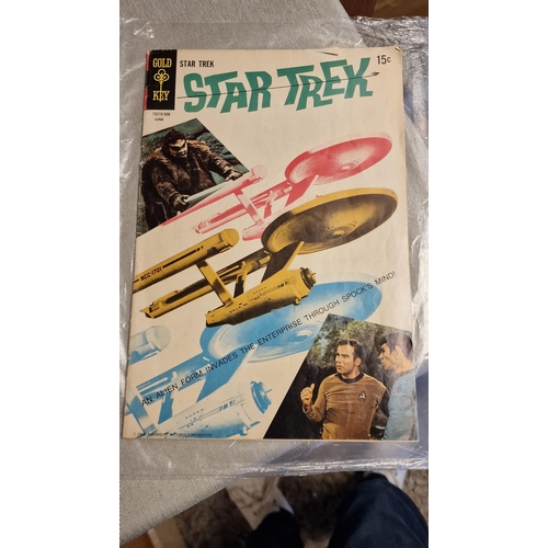 49l - Star Trek 1960's Gold Key June 10210-906 Vintage Comic Book