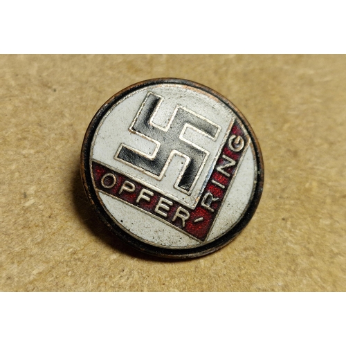 266 - German WWII Waffen NSDAP Badge