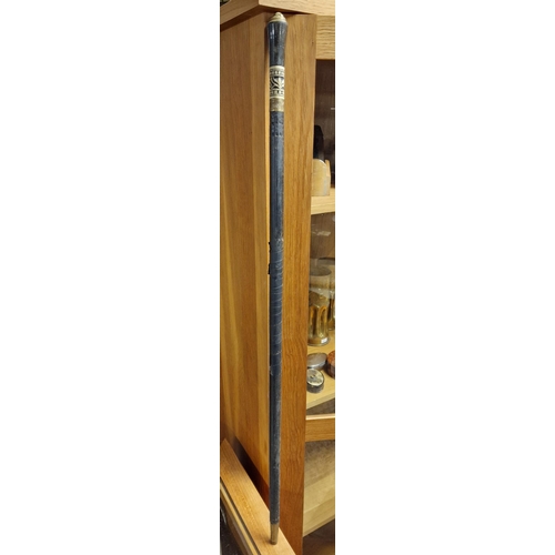 11a - Antique Sword Stick Walking Cane - India Origin